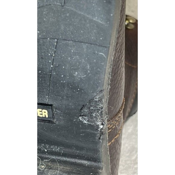 RED WING Irish Setter Work Boots Sz 12 E2 Farmington Brown Leather 83603 Lace Up - Picture 8 of 10